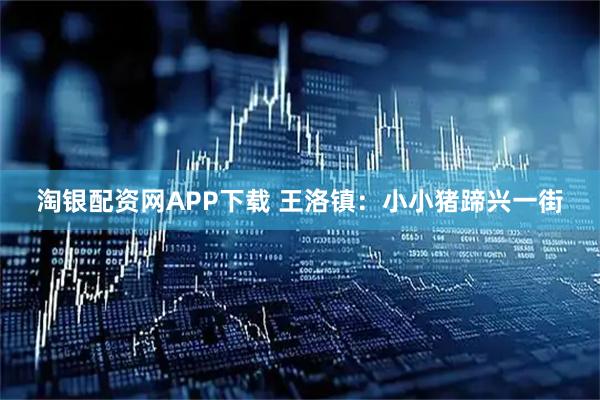淘银配资网APP下载 王洛镇：小小猪蹄兴一街